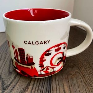 Starbucks collector mug Calgary You Are Here 2013